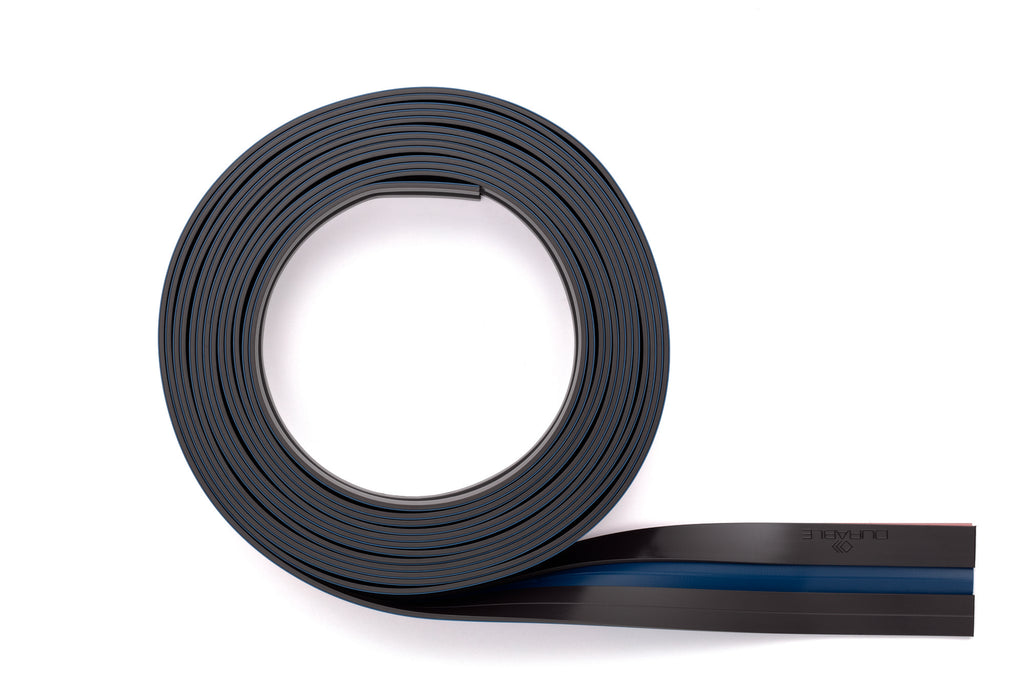 Durable DURAFIX Magnetic Clip Strip Roll with Self Adhesive Backing | 5m x 17mm | Blue