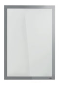 Durable DURAFRAME SUN Static Cling Window Poster Frame A2 | Magnetic Sign Holder | Silver