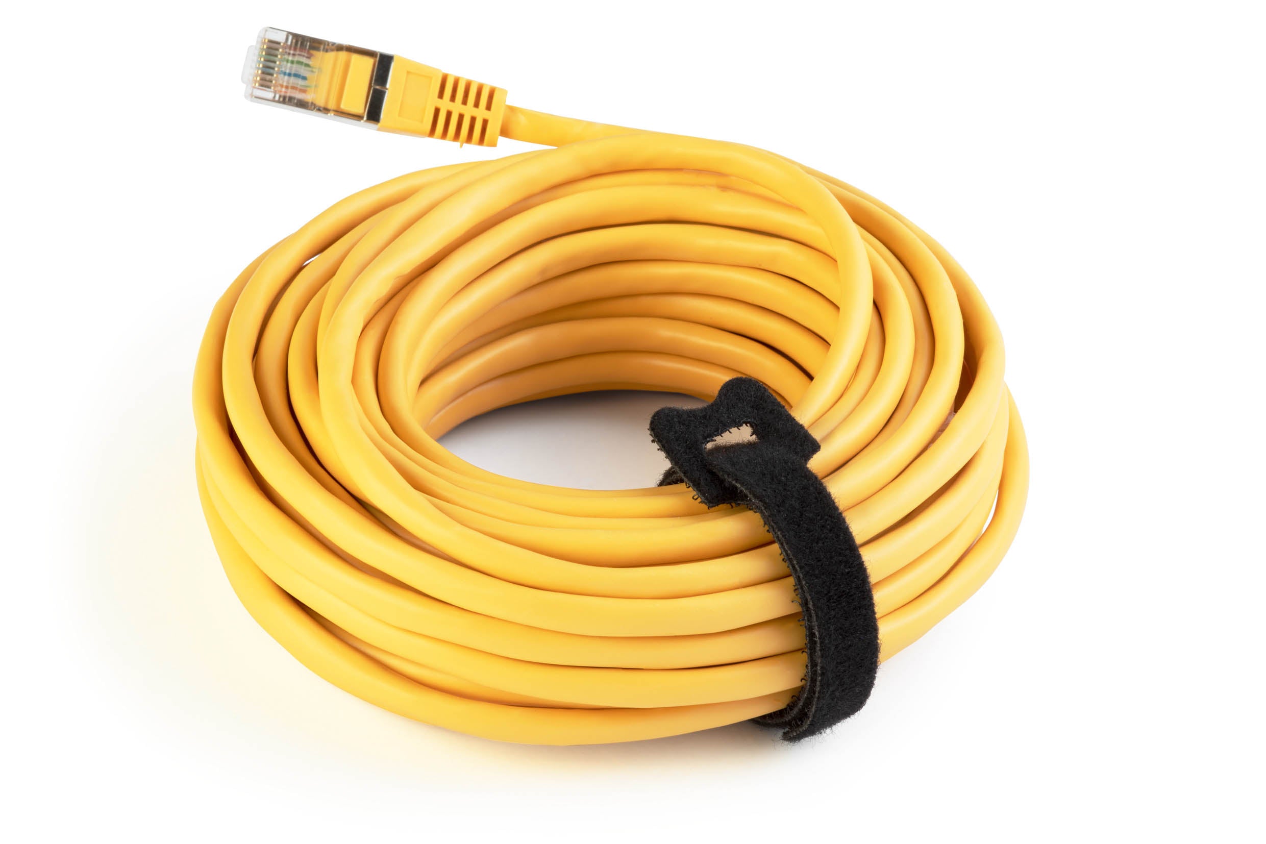 Durable Grip Tie Self-Grip Cable Ties | Reusable Hook and Loop Wire Organiser Straps | 5 Pack | Assorted Colours