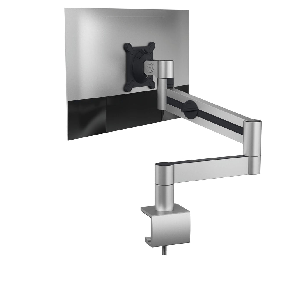 Durable Monitor Mount PRO Arm for 1 Screen | Desk Clamp | Heavy Duty VESA 21-27"