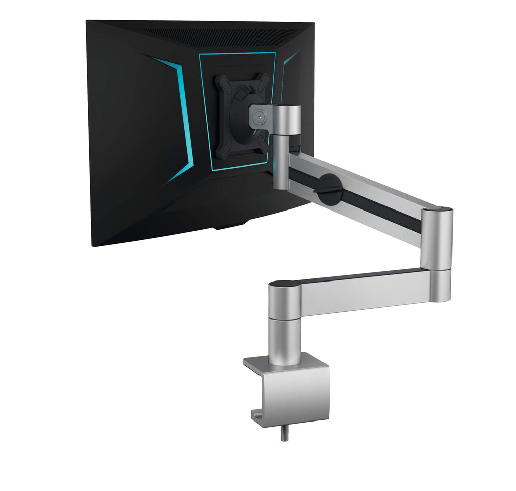 Durable Monitor Mount PRO Arm for 1 Screen | Desk Clamp | Heavy Duty VESA 21-27"