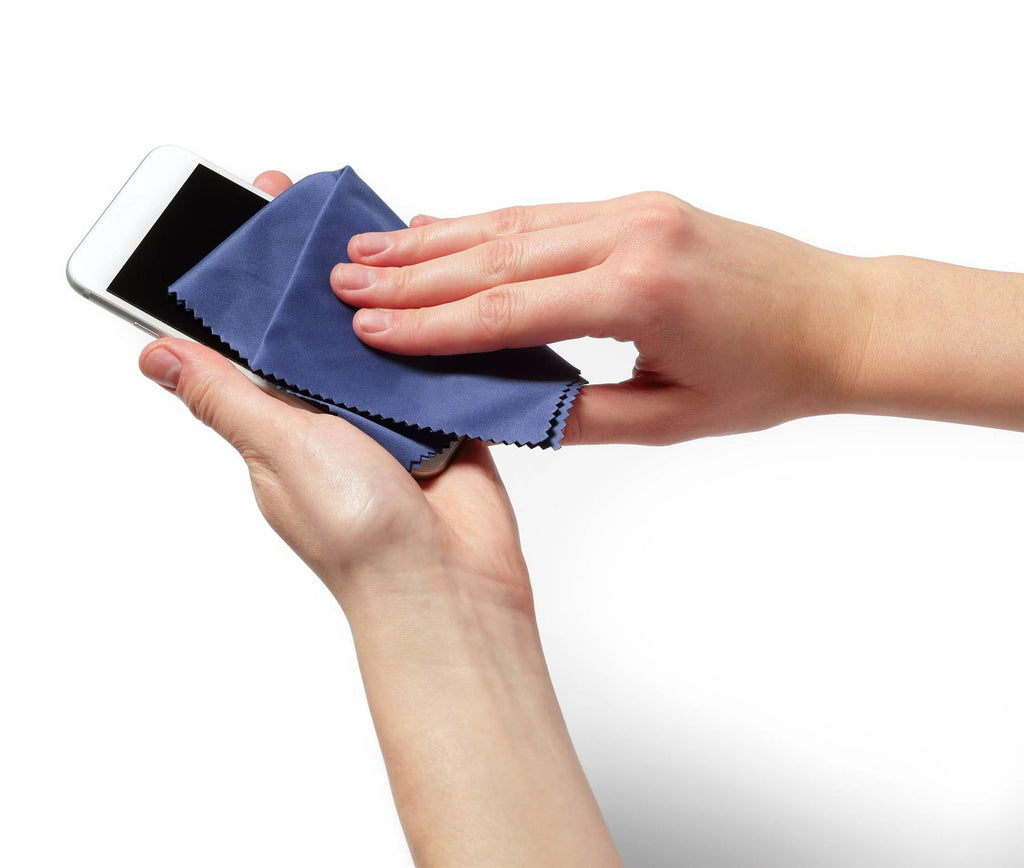 Durable SCREENCLEAN Streak-Free Spray and Microfiber Cloth Travel Kit | Perfect for Camera Lens, Mobile Phone, Tablet Screens, Laptop Screens | Easy Portable Kit + Compact Travel Pouch Included